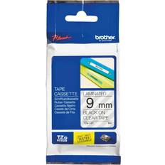 Brother p touch cube Brother P-Touch Labelling Tape Black on Clear