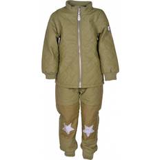 Winter Sets Children's Clothing Mikk-Line Duvet Thermo Set - Olive (16736-360)