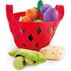 Stoffspielzeug Spielzeuglebensmittel Hape Toddler Vegetable Basket