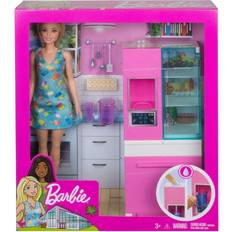 Barbie furniture Barbie Doll Blonde & Furniture Set