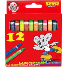 Sense Hobbymateriale Sense Wax Crayons 12-pack