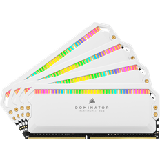 RAM Memory Corsair Dominator Platinum RGB White DDR4 3600MHz 4x8GB (CMT32GX4M4C3600C18W)
