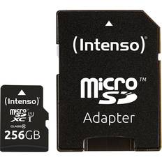 SD Minnekort & minnepenner Intenso Premium microSDXC Class 10 UHS-I U1 256GB