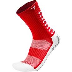 Tru Sox Mid Calf Thin Socks Unisex - Red