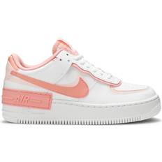 Nike air force pink Nike Air Force 1 Shadow W - Summit White/Pink Quartz/Washed Coral