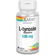 L-Tyrosin Aminosyrer Solaray L-tyrosin 500mg 50 st