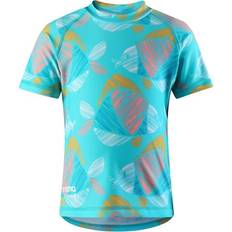 24-36M UV-gensere Reima Azores Toddler's Swim Shirt- Bright Turquoise (516351-7504)