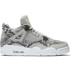 Men - Nike Air Jordan 4 Shoes Nike Air Jordan 4 Retro Premium M - Light Bone/White/Pure Platinum/Wolf Gray