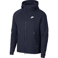 Nike tech fleece full zip hoodie blue Nike Tech Fleece Full Zip Hoodie Men - Obsidian Blue