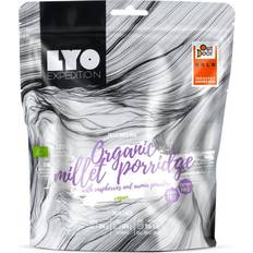 LYO Gefriergetrocknete Speisen LYO Organic Millet Porridge with Raspberries & Aronia Powder 92g