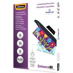 Beste Lamineringslommer Fellowes ImageLast Laminating Pouches ic A4