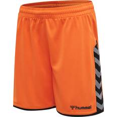 Orange Hosen Hummel Authentic Poly Shorts Kids - Orange