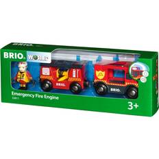 Eisenbahnen BRIO Emergency Fire Engine 33811