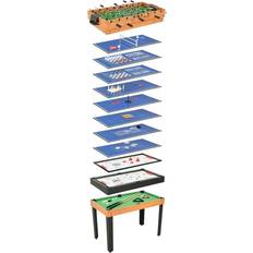 Air Hockey Bordspill vidaXL 15 in 1 Multi Game Table