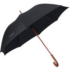 Regenschirme Samsonite Wood Classic S Walking Umbrella Black (108980-1041)