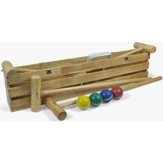 Bex Spielzeuge Bex Croquet Pro Game in a Wooden Box