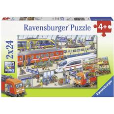 Ravensburger Busy Train Station 2x24 Pieces