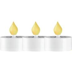 Kerzenhalter, Kerzen & Duft reduziert Star Trading Saul LED-Licht 5.5cm 3Stk.