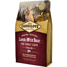 Carnilove Katzen Haustiere Carnilove Lamb & Wild Boar Cat Food 2kg