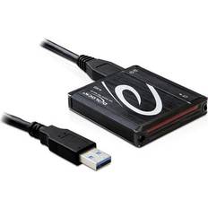 MS Micro M2 Minnekortlesere DeLock USB 3.0 All-in-1 Card Reader (91704)