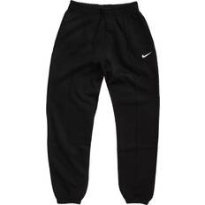 Damen Hosen & Shorts Nike Essential Fleece Pants Women - Black/White
