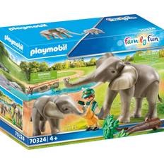 Playmobil Family Fun Elephant Habitat 70324