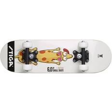 Hvite Komplette skateboards STIGA Sports Dog 22.0''