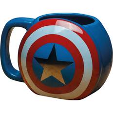 Gull Kopper Paladone Captain America Shield Krus 30cl