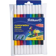 Pelikan Stifte Pelikan Colorella Duo Fiber Tip Pens 10-pack