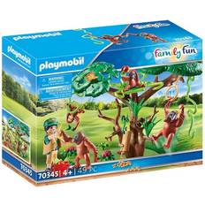 Aper Lekesett Playmobil Orangutans with Tree 70345