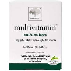 Mangan Vitaminer & Mineraler New Nordic Multivitamin 120 st