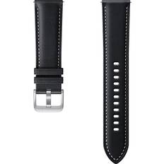Samsung Wearables Samsung 22mm Stitch Leather Band for Galaxy Watch 3