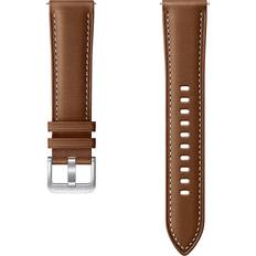 Samsung 20mm Stitch Leather Band for Galaxy Watch 3