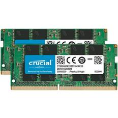Ddr4 ram 32gb RAM minne Crucial SO-DIMM DDR4 3200MHz 2x16GB (CT2K16G4SFRA32A)