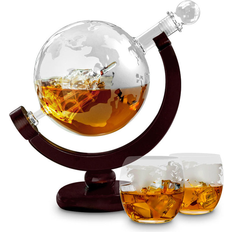 Whiskeykarafler MikaMax Globe Whiskeykaraffel 3st 0.85L