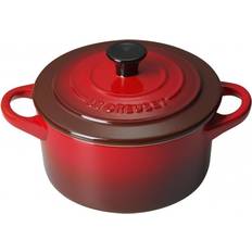Le Creuset Cerise with lid 0.066 gal 3.937 "