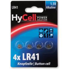 Batteri lr41 Hycell Alkaline LR41 Compatible 4-pack