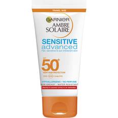 Skincare Garnier Ambre Solaire Sensitive Advanced Sun Cream SPF50+ 1.7fl oz