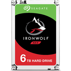 Harddisker & SSD-er Seagate Ironwolf NAS HDD ST6000VN001 256MB 6TB