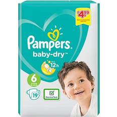 Pampers baby dry 6 Pampers Baby Dry Size 6 13-18kg 19pcs