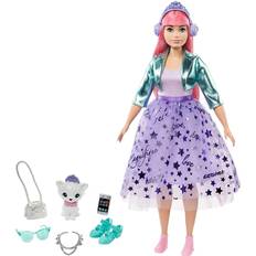 Katzen Puppen & Puppenhäuser Barbie Princess Adventure Daisy Princess Fashion with Pet