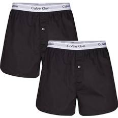 Calvin klein boxers Calvin Klein Modern Cotton Slim Fit Boxers 2-pack - Black