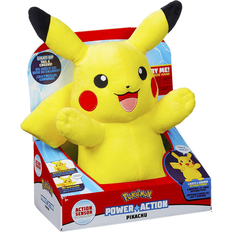 Pokémon Bamser & kosedyr Pokémon Power Action Pikachu With Light & Sound 30cm