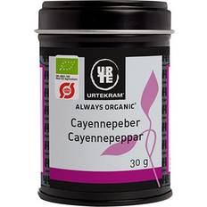 Krydder og urter Urtekram Cayenne Pepper 30g