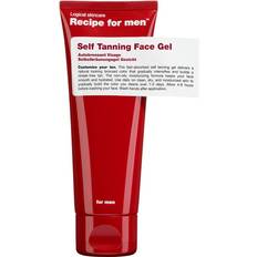 Bronzing Selvbruning Recipe for Men Self Tanning Face Gel 75ml