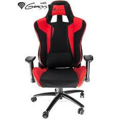 Gaming stoler på salg Natec Genesis SX77 Gaming Chair - Black/Red
