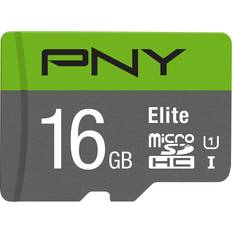 16 GB - microSDHC Memory Cards PNY Elite microSDHC Class 10 UHS-I U1 85MB/s 16GB