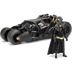 Superhelter Lekebiler Jada DC Comics The Dark Knight Batmobile & Batman