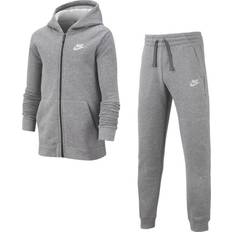 Kinderbekleidung Nike Core Tracksuit - Carbon Heather/Dark Grey/Carbon Heather/White (BV3634-091)