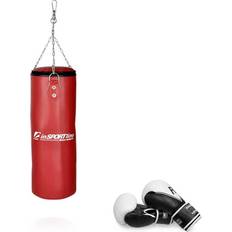 Røde Boksesett inSPORTline Fighter Boxing Set Jr 15kg